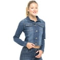 thumbnail image 2 of Skylinewears Fashion Women's Casual Soft Denim Jean Jacket, 2 of 6