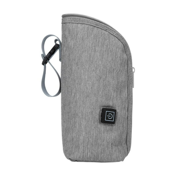 Bolsa calentadora de biberones de leche, calentador de biberones, bolsa calentadora de biberones portátil USB para viajes, coche, negocios, viaje