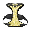 thumbnail image 4 of Kdxio Daisies Flowers Print No Pull Dog Harness Adjustable Reflective Oxford Easy Control Medium Large Dog Harness for Training and Everyday-Medium, 4 of 8