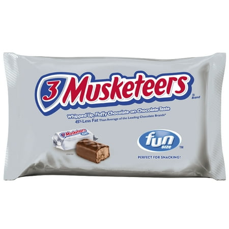 3 MUSKETEERS Chocolate Fun Size Candy Bars, 20.92 Ounce Bag