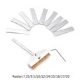 thumbnail image 4 of Yokua Fret Press Caul Radian Fret Inserts Fingerboard Pressing Tool Luthiers Tool, 4 of 13