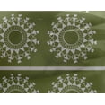 thumbnail image 4 of oneOone Georgette Viscose Fabric Stripe & Mandala Block Print Fabric By The Yard 42 Inch Wide, 4 of 4