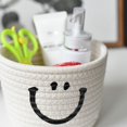 thumbnail image 5 of Storage Basket,Cute Cotton Rope Basket Woven Cotton Rope Storage Basket Cute Cotton Rope Basket Smooth Operation, 5 of 5
