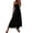 Black dress 88, variant on Spring Dresses Off the Shoulders Tiered Crinkled Maxi Dress, Elastic Smocked Waist Flowy Summer Solid Sundress Easter Dresses for Women