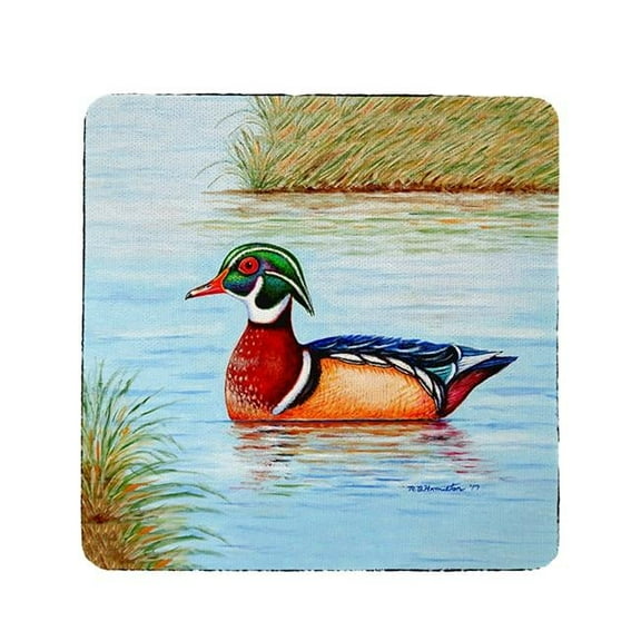Wood Duck Coaster - Set of 4