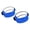 Blue, variant on Adjustable Reflective Cycling Leg Band Wide Strap For Night Rides Fit On Jeans Sports Pants Noslip