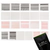 BMC 21pc Lace Decal Flower Manicure Decoration Style Nail Art Stickers Sheets