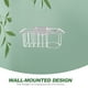 thumbnail image 2 of 1 escurridor de trapos de pared sencillo de acero inoxidable para cocina., 2 of 6