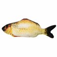 thumbnail image 2 of Cat Toy Electric Fish Wagging USB Rechargeable & Washable Realistic Plush Moving Fish Fun Toy for Cat Exercise Cat Chew Toy, 2 of 6