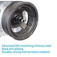 thumbnail image 3 of SEEBOO LS Harmonic Balancer Installation Tool Crank Pulley Install Tool Compatible with GM 1997-UP V8 LS1 LS2 LS3 LS4 LSX LSA LS6 LQ4 LQ9 with Thrust Bearing & Wrench Flats, 3 of 4