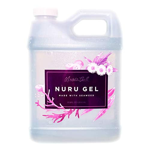 Magic Gel Nuru Massage Gel | Naturally Stain, and Fragrance Free | Ideal for Massage, Sore Muscles, Dry Skin | 33.8 Oz - Walmart.com