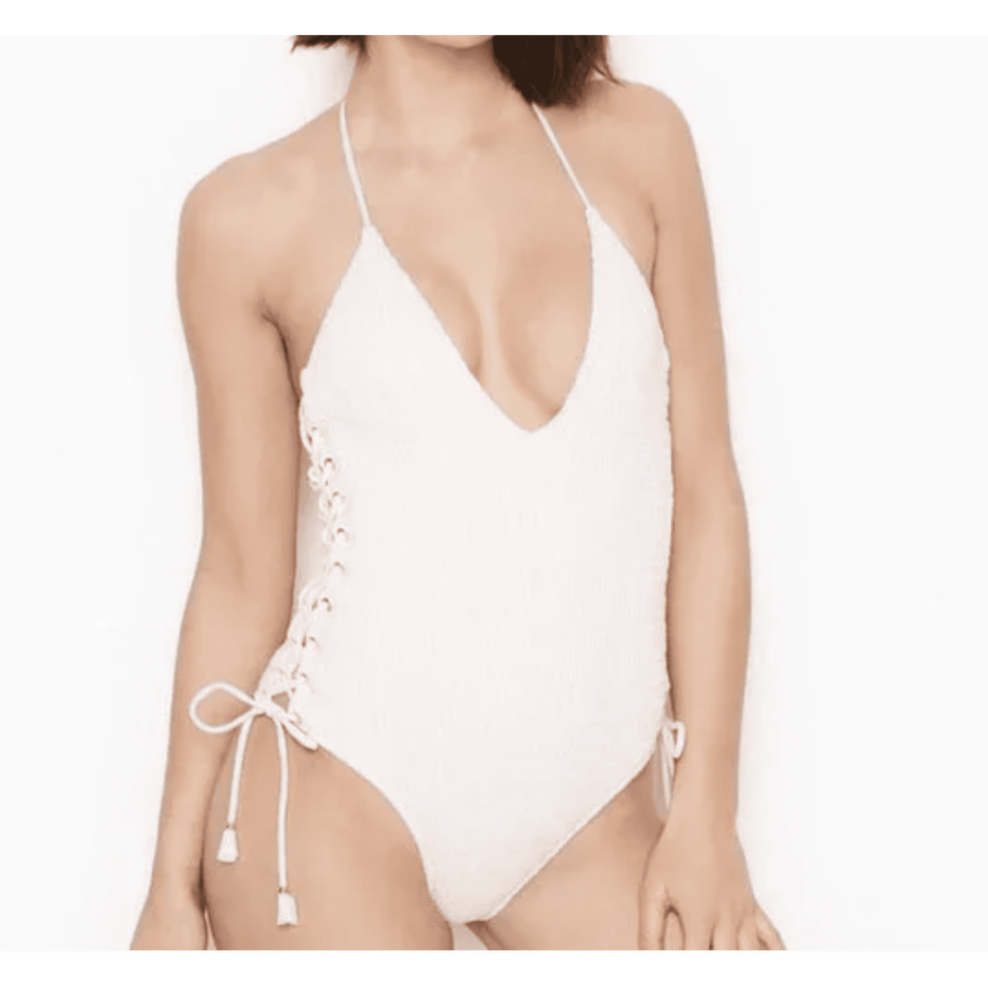 Large VICTORIA'S SECRET Ensenada Smocked One-Piece
