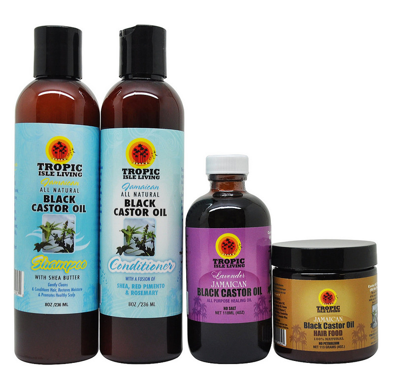 Jamaican Black Castor Oil Shampoo & Conditioner w/ Lavender Oil & Hair