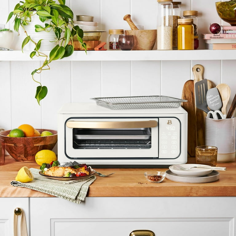 𝓞𝓘𝓜𝓘𝓢 Air Fryer Toaster Ovens, 32QT Extra Large 21 in 1 Smart 30L  Convection Oven Countertop, with Oven Air Rotisserie and Dehydrator,1800W  in Stainless Steel, Silver 