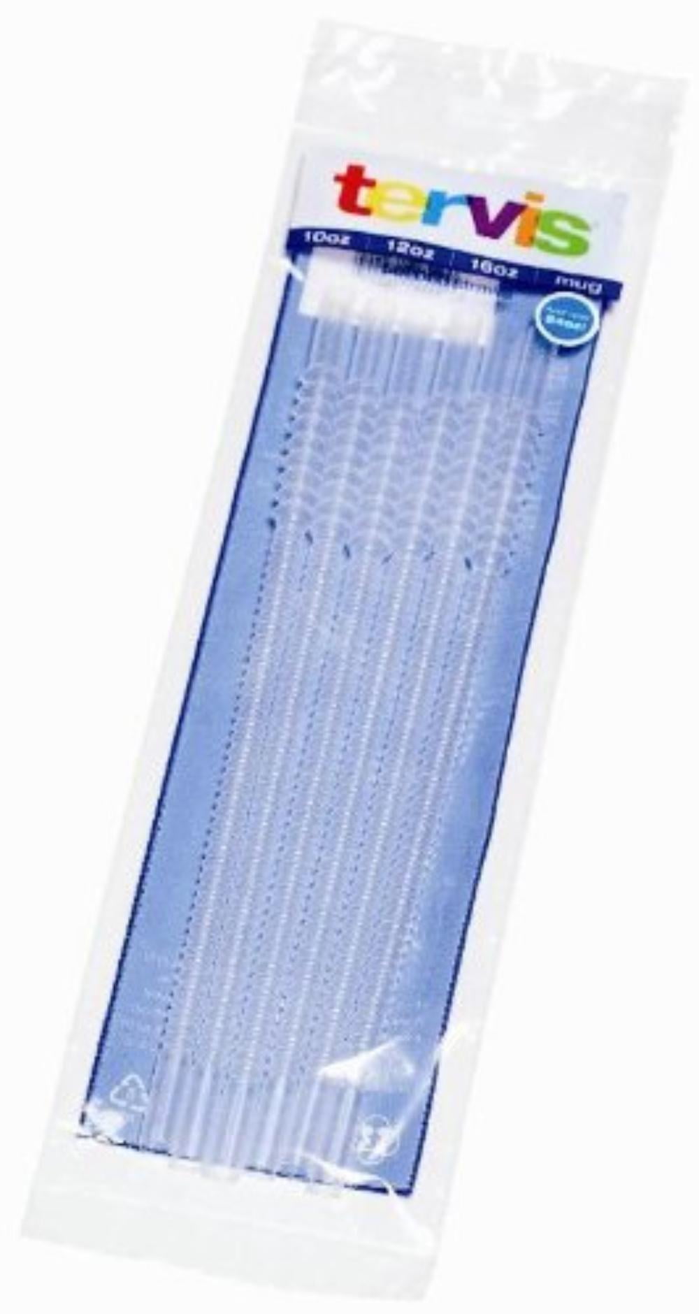 6 Clear Flexible Straws Six 11 Inches Clear Straws By Tervis Tumbler Walmart Com Walmart Com