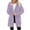 *Purple, variant on ClodeEU Women's Plush Cardigan,Soft Open Front Overcoat,Casual Long Fluffy Jackets Purple,Womens Plus S