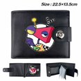 thumbnail image 2 of Cartera de piel sintética delgada con doble pliegue con personajes de anime de Wallet Circus, 2 of 2