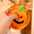 thumbnail image 3 of Halloween Pumpkin Ball Squishy Fidget Toy Cute Cartoon Squishy Stress Ball Slow Rising for Kids Adults Glitter Squishy Travel Portable Party Favor Stocking Stuffer Goodie Bag, 3 of 6