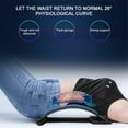 thumbnail image 2 of Douhoow Back Massager Stretcher Massage Tools Stretch Lumbar Support Relaxation Spine Pain Relief, 2 of 7