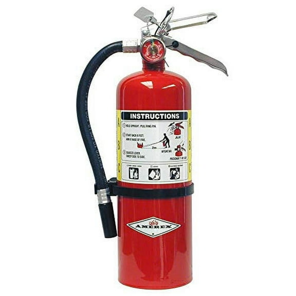 Amerex B402, 5 lb. ABC Dry Chemical Fire Extinguisher, with Wall Bracket