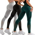 thumbnail image 2 of Alpha C Apparel Women High Waisted Leggings, 2 of 12