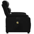 thumbnail image 2 of vidaXL Electric Massage Recliner Chair Black Faux Leather, 2 of 9