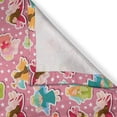 thumbnail image 3 of Ambesonne Cartoon Kitchen Curtains, Wings Easter Inspired Art, 55"x39", Multicolor, 3 of 3