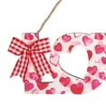 thumbnail image 3 of Letrero de madera colgante para puerta, decoración creativa para San Valentín y aniversario. Fondo blanco, 3 of 9