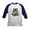 Navy/White, variant on CafePress - Cute Humorous Watercolor Raccoon Blowing A Kiss Ba - Kids Cotton Baseball Jersey, 3/4 Sleeve Shirt