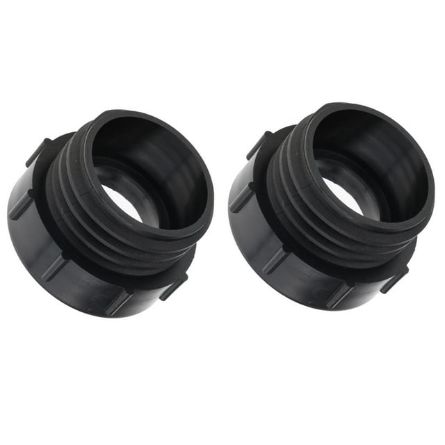 2 piezas IBC Tote Adaptador Conector IBC Contenedor Accesorio para de tubería, rosca fina de 2 pulgadas a rosca gruesa ma shamjiam Adaptador de válvula de tanque IBC Tote