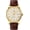 Gold Silver, variant on Mens Womens Quartz Watch Roman Numeral Business Casual Fashion Analog Wrist Watch Classic Calendar Date Window 30M Waterproof Comfortable Leather Watches