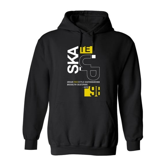 Skate Up Hoodie Men -Image by Shutterstock, Male XX-Large