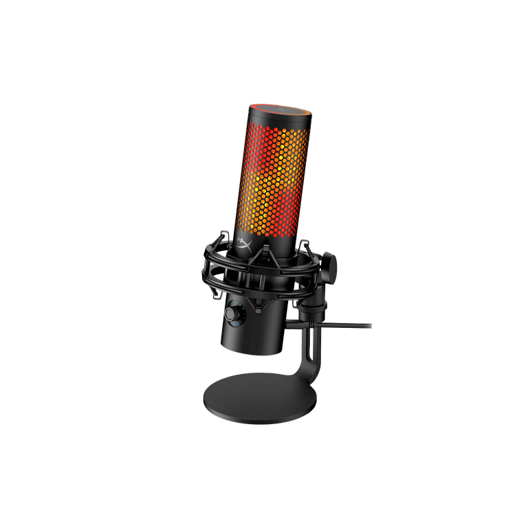 HyperX, QuadCast 2 S USB Microphone, RGB Lighting, PC Mac USB-C