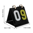 thumbnail image 2 of WEAVILUX Portable Flip Scoreboard Tabletop Score Keeper Made with Durable PP and PVC for Game Night and Competitions, 2 of 8