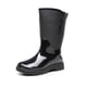 thumbnail image 1 of Botas de lluvia para mujer de tubo alto de color caramelo multicolor, botas impermeables de una pieza a prueba de lluvia, 1 of 6
