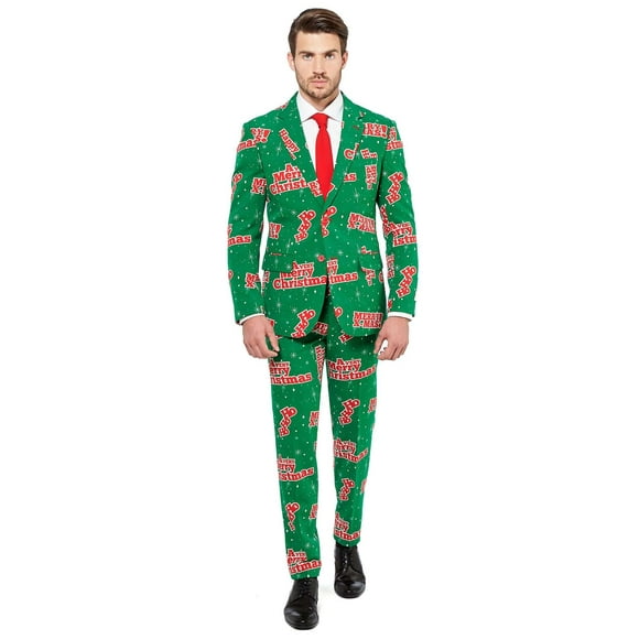 Disfraz OppoSuits Happy Holidude para hombre, talla 42