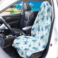 thumbnail image 3 of XYZCANDO Watercolor Sea Turtle Car Seat Towel Cover - Waterproof Sweatproof Protector - Universal Fit for Cars, SUVs, Trucks - Moisture-Wicking Beach Style Accessory, 3 of 9