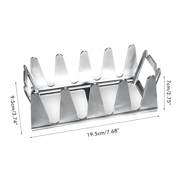 Kebab Rack Stainless Steel Shish Kebab Skewers Rack Universal Barbecue Skewers Holder Grilling Accessories