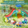 thumbnail image 6 of Toys for 1 2 3 Year Old Boy Girl, Toddler Toys, Toy Cars for Toddlers, 5 in 1 Elephant Slide & Parking with 4 Push and Go Toy Cars, Learning Educational Baby Toys for 1+ Year Old Birthday Gifts, 6 of 9