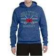 thumbnail image 2 of Wild Bobby City of Seattle Hockey Fantasy Fan Sports Unisex Hoodie Sweatshirt, Vintage Heather Blue, 3X-Large, 2 of 5