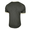 thumbnail image 5 of TAGOLD Mens Summer Short Sleeve Round-Neck Blouses & Shirts Color Button Pullover Casual Top, 5 of 5