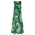 thumbnail image 3 of Paisley Sleeveless Dress Summer Dresses Birthday Dress for Women Luxury 2025 Dress Party Night, 3 of 6