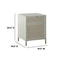 thumbnail image 3 of Twin Star Home Coastal 1-Drawer Night Stand with USB Charging, 3 of 12