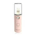 thumbnail image 4 of Portable Adorable Face Mist Sprayer 30ml Mini Humidifier Camping Personal Atomizer Button Operation Nebulizer Beauty Supplies Type 1 Pink, 4 of 9