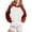 Wine2, variant on GigrtiJin Women's Hooded Sweatshirt Fall Winter Long Sleeves Colorblock Hoodies Casual Pullover Tops with Pocket