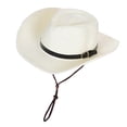thumbnail image 3 of de playa Unisex sombrero de vaquero Visor de viaje de verano so Blanco Zulema sombreros para el sol para mujeres, 3 of 8