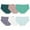 Ocean Canvas, variant on INNERSY Women's Cotton Hipsters Soft Breathable Underwear for Daily Comfort 6 Pack(S,Ocean Canvas)