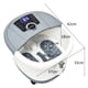 thumbnail image 3 of Costway Masajeador de Pies Máquina de Baño de Pies con Temperatura y Tiempo Ajustables Burbujas Puntos de Masaje Shiatsu Rodillos Motorizados Gris, 3 of 10