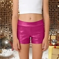 thumbnail image 4 of JUMEYU Girls Volleyball Shorts Baby Boys Girls One Pack Athletic Shorts Cotton with Drawstring 5T 6T (Hot Pink,5-6 Years), 4 of 6