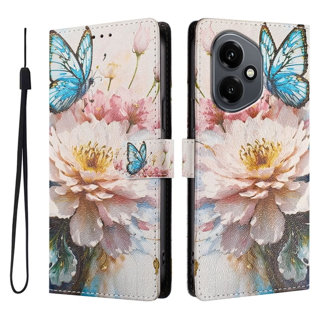 FOXDOCK Funda Tipo Cartera para Honor 400 con Soporte y Correa – Diseño de Patrones Lindos